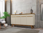 Osnabruck 63" Sideboard - Off White/Cinnamon