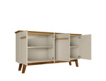 Osnabruck 63" Sideboard - Off White/Cinnamon