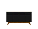 Osnabruck 63" Sideboard - Black/Cinnamon
