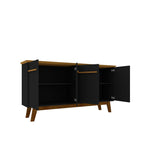 Osnabruck 63" Sideboard - Black/Cinnamon