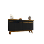 Osnabruck 63" Sideboard - Black/Cinnamon