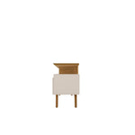 Osnabruck 63" TV Stand - Off White/Cinnamon
