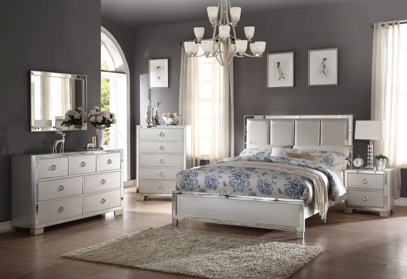 Gisele II Dresser - Platinum