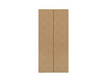Lunde Tall Garage Cabinet - White Gloss
