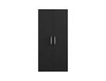 Lunde Tall Garage Cabinet - Black Matte