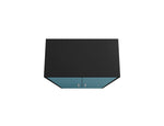 Lunde Tall Garage Cabinet - Blue Gloss