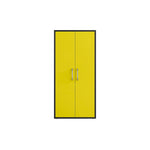 Lunde Tall Garage Cabinet - Yellow Gloss