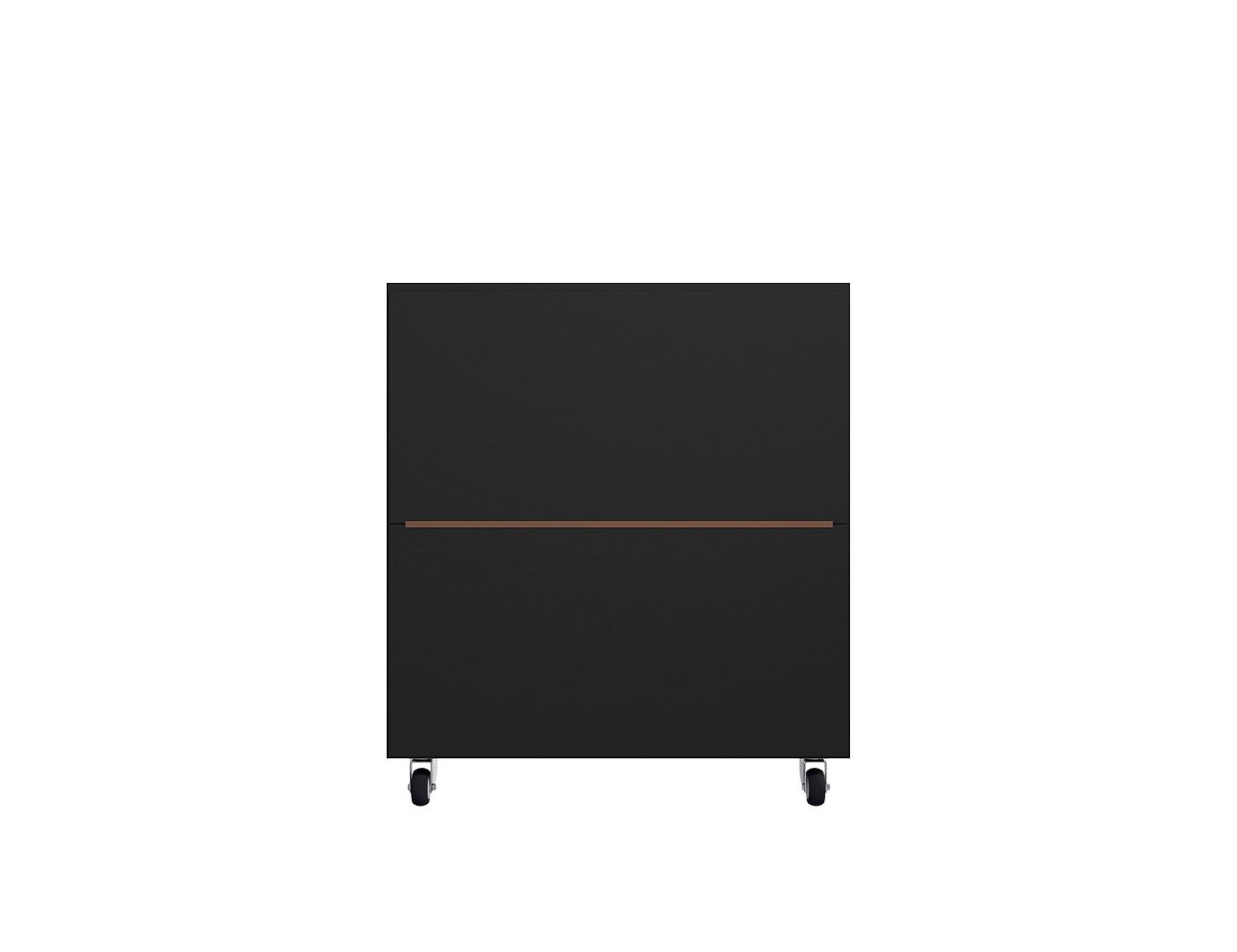 Lunde Mobile Garage Storage Cabinet - Black Matte