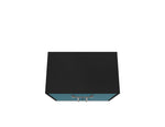 Lunde Mobile Garage Storage Cabinet - Blue Gloss