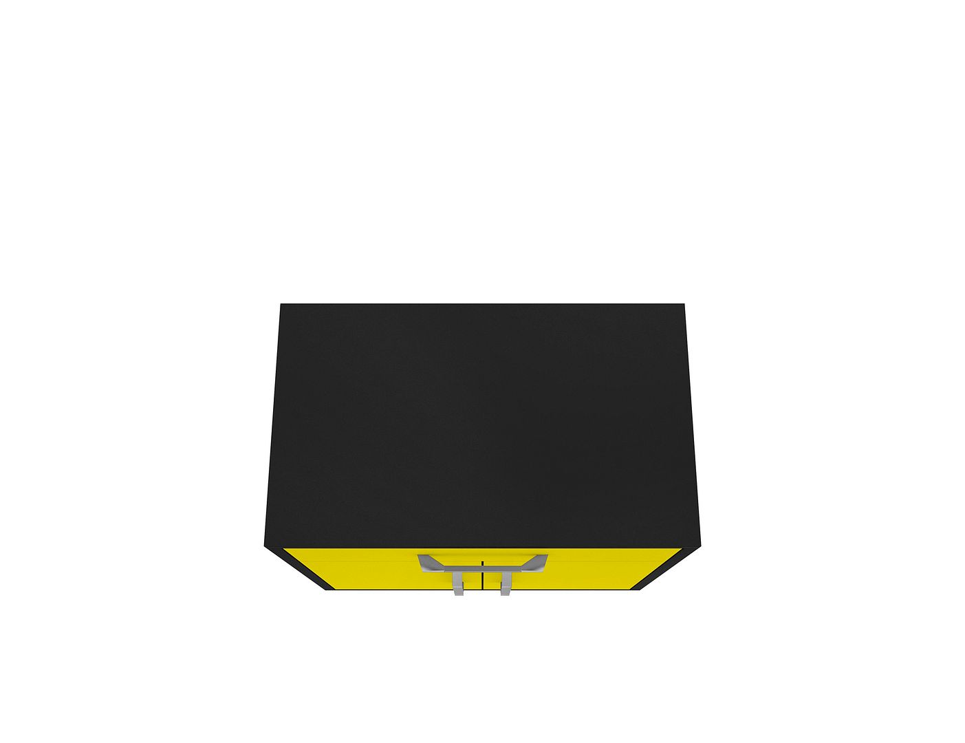 Lunde Mobile Garage Storage Cabinet - Yellow Gloss