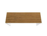 Lunde Garage Desk - White Gloss