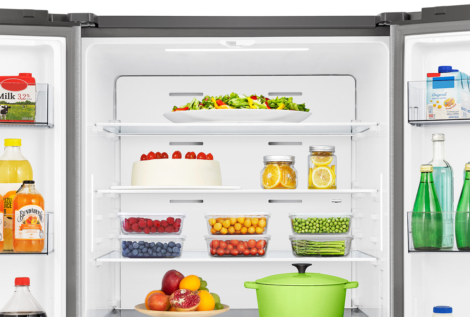 Hisense Stainless Steel French Door Refrigerator (22.1 Cu. Ft.) - RF22B3FSE