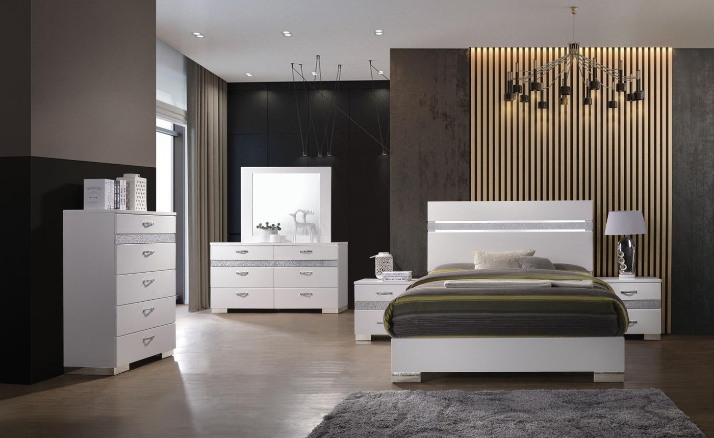 Minnie Dresser - White