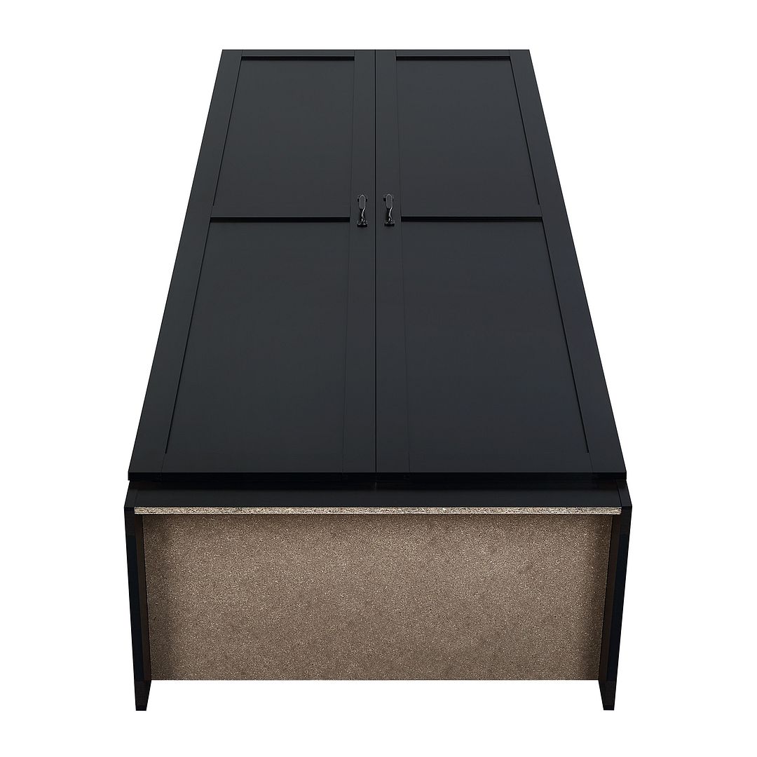 Klinte Storage Closet - Black