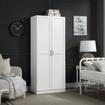 Klinte Storage Closet - White