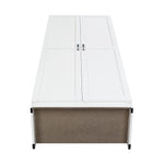 Klinte Storage Closet - White