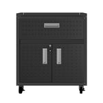 Maximus 31.5" Mobile Garage Cabinet with Drawer/Shelves - Charcoal Grey