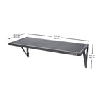 45 Gearloft™ Shelf - Hammered Granite Wall Accessory