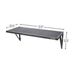 45 Gearloft™ Shelf - Hammered Granite Wall Accessory