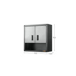 Ready-to-assemble 3/4 Door Wall Gearbox - Silver Tread Storage Solution
