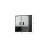 Ready-to-assemble 3/4 Door Wall Gearbox - Silver Tread Storage Solution