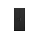 Lunde Storage Cabinet - Matte Black - Set of 3
