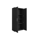 Lunde Storage Cabinet - Matte Black - Set of 3