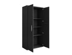 Lunde Storage Cabinet - Matte Black - Set of 3