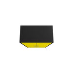 Lunde Storage Cabinet - Matte Black/Yellow - Set of 3