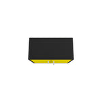 Lunde Floating Garage Cabinet - Matte Black/Yellow - Set of 3