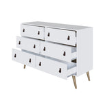 Torsted Double Dresser - White