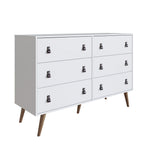 Torsted Double Dresser - White