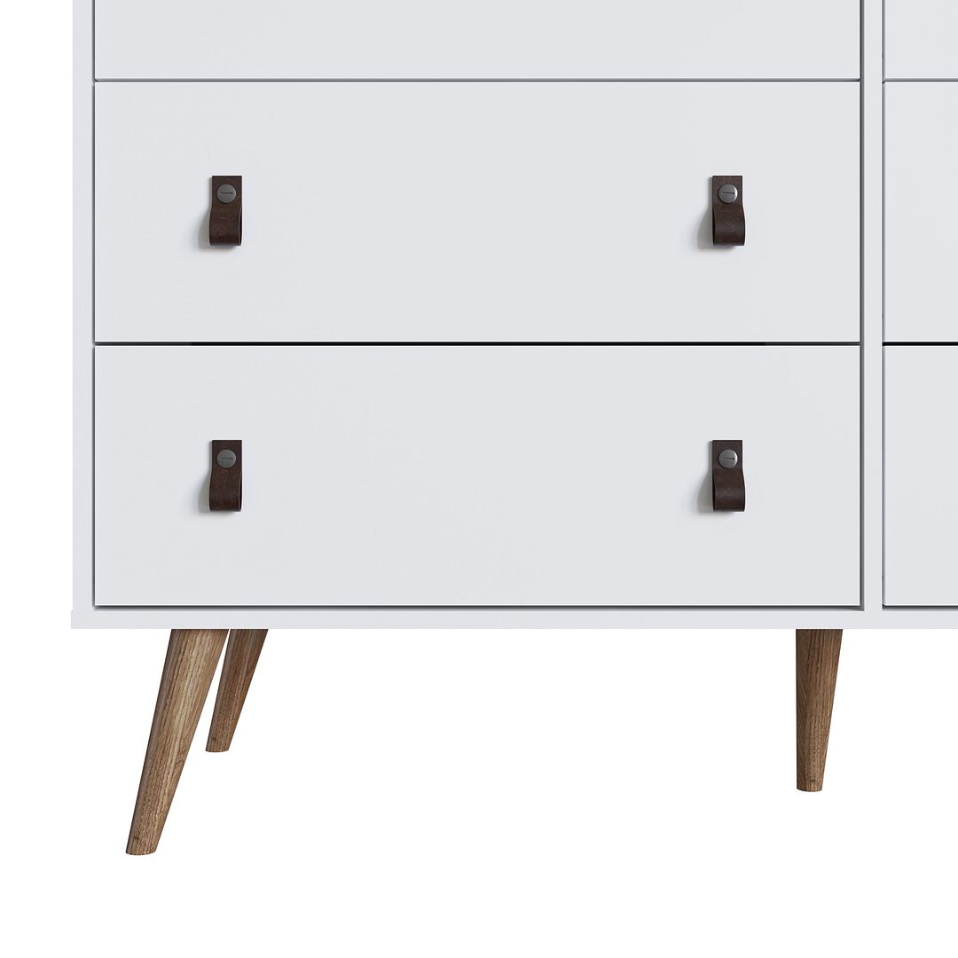Torsted Double Dresser - White