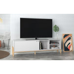 Amaraviti 73" TV Stand - White
