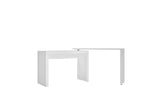 Moling Nested Swivel Desk - White
