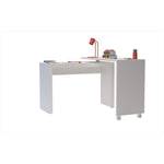 Moling Nested Swivel Desk - White