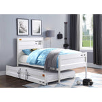Konto Industrial Full Bed - White