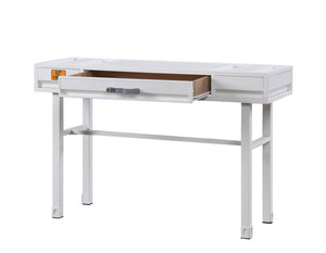 Konto Industrial Office/Vanity Desk - White
