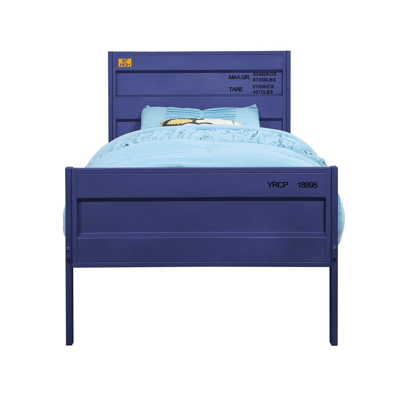 Konto Industrial Full Bed - Blue