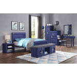 Konto Industrial Full Bed - Blue