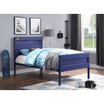 Konto Industrial Full Bed - Blue