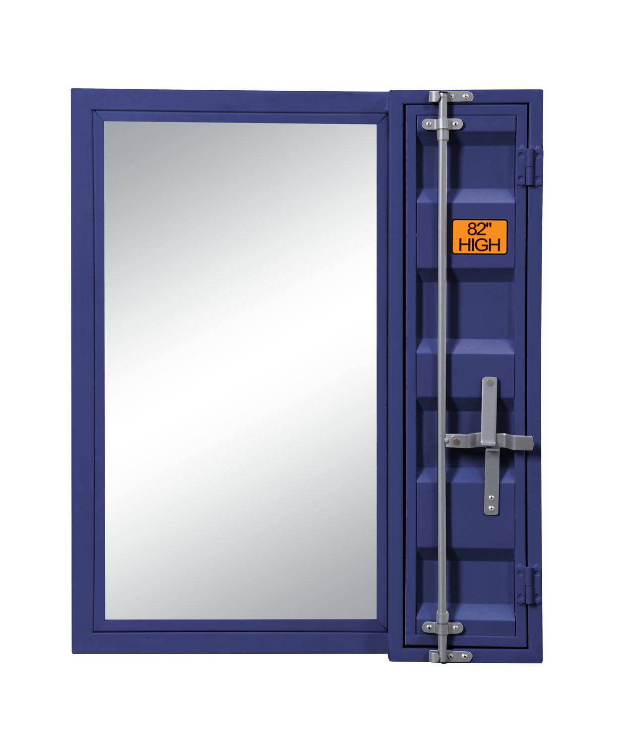 Konto Industrial Vanity Mirror - Blue