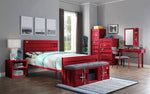 Konto Industrial Full Bed - Red