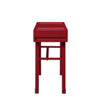 Konto Industrial Office/Vanity Desk - Red