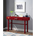 Konto Industrial Office/Vanity Desk - Red