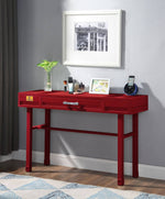 Konto Industrial Office/Vanity Desk - Red