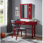 Konto Industrial Office/Vanity Desk - Red
