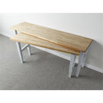 Gladiator Hammered White 6' Adjustable Height Hardwood Workbench - GAWB06HWGW