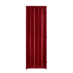 Konto I Industrial Tall Wardrobe - Red