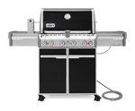 Weber Summit E-470 4-Burner 88,800 BTU Natural Gas BBQ in Black - 7271001